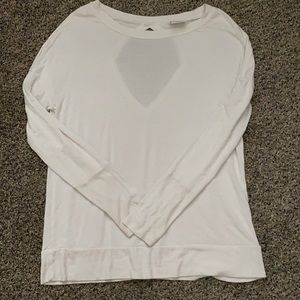 Danskin Now white oversized active top!